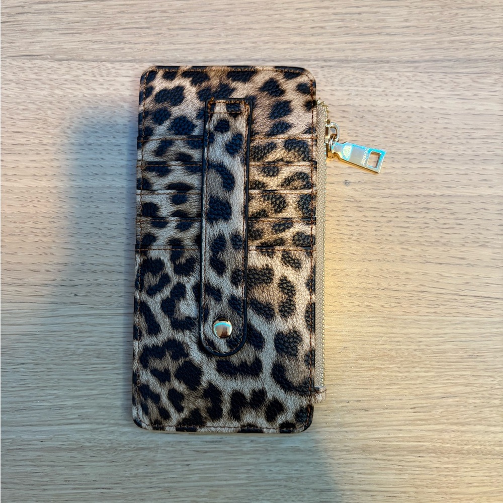 Leopard Print Wallet